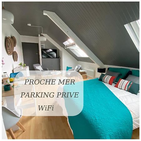 プレヌフ・ヴァル・アンドレAgreable Cocon Sous Les Toits - Parking - Wifiアパートメント エクステリア 写真
